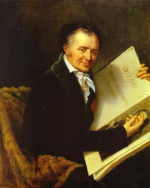 Robert Lefevre Portrait of French engraver Vivant Denon Norge oil painting art
